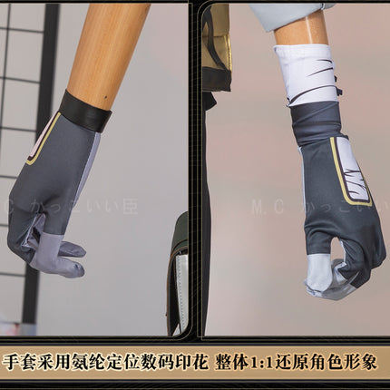 【限定販売】Monenjoy 鳴潮 コスプレ衣装　主人公（気動）　アクセサリー付　実物化　実装化　イベント　仮装　カッコイイ　ハロウィン - Monenjoy