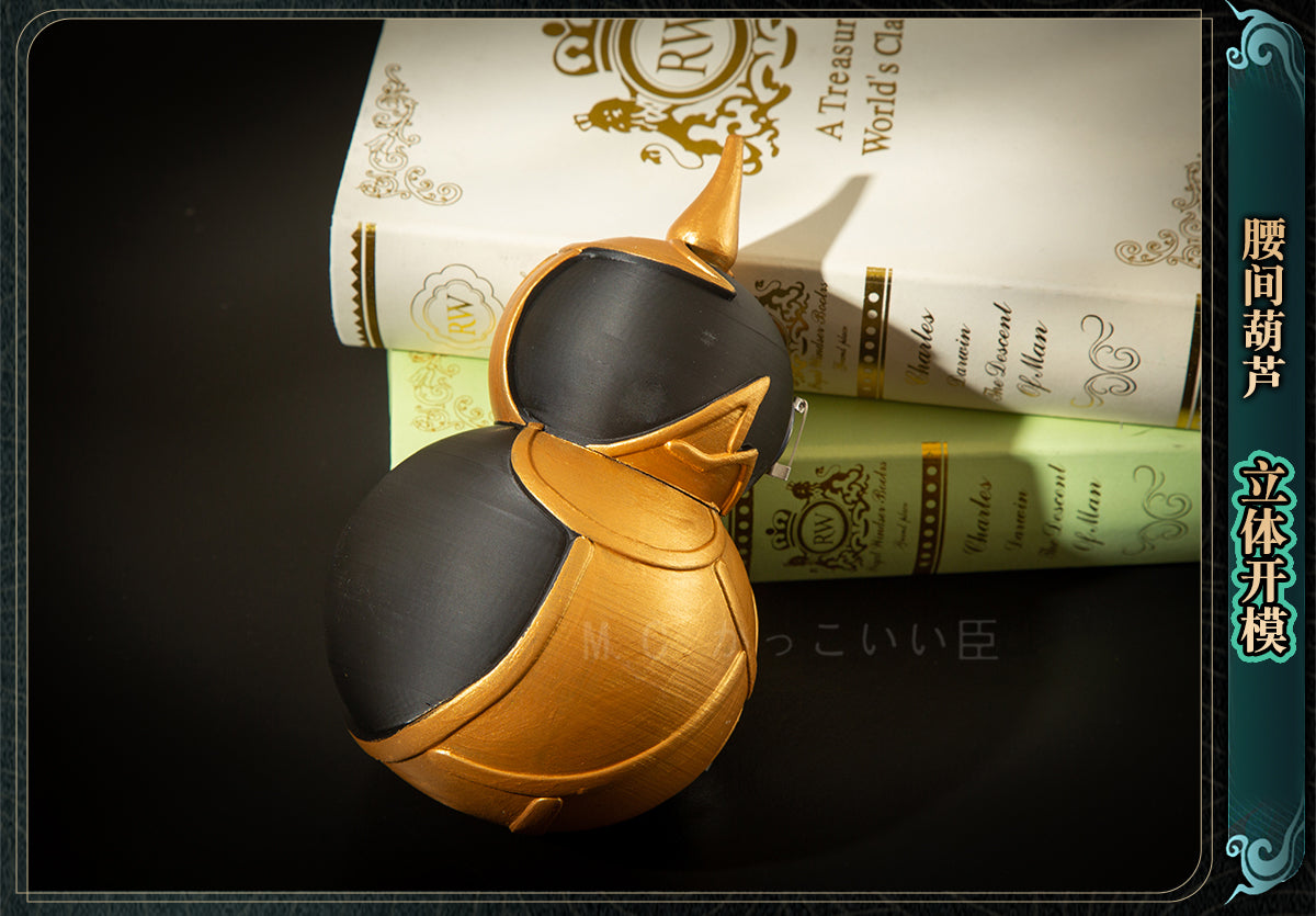 Monenjoy 鳴潮 コスプレ衣装　忌炎（きえん）コスチューム　イヤリング付　イベント　仮装　戦闘服　カッコイイ　 - Monenjoy