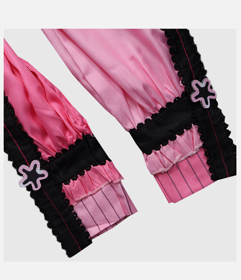 Monenjoy　桜ミク　コスプレ衣装　初音ミク　地雷系　可愛い　ワンピース　ドレス　コスチューム　SAKURA×SUBCULTURE 　学園祭