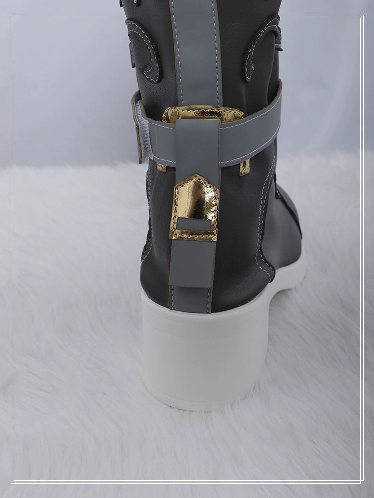 Monenjoy 崩壊スターレイル 丹恒 　コスプレ道具　ブーツ　 巡狩　靴　オーダーメイド　GS1182 - Monenjoy