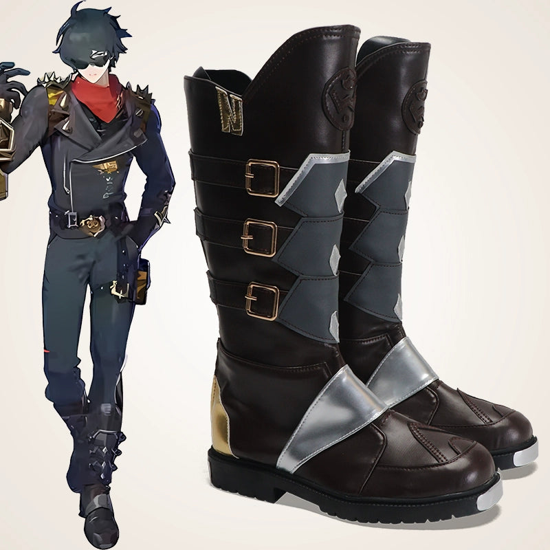 Monenjoy ゼンレスゾーンゼロ コスプレ道具　ライトのシューズ　ゼンゼロ　コスチューム　cosplay　カリュドーンの子　イベントGS1213ン - Monenjoy