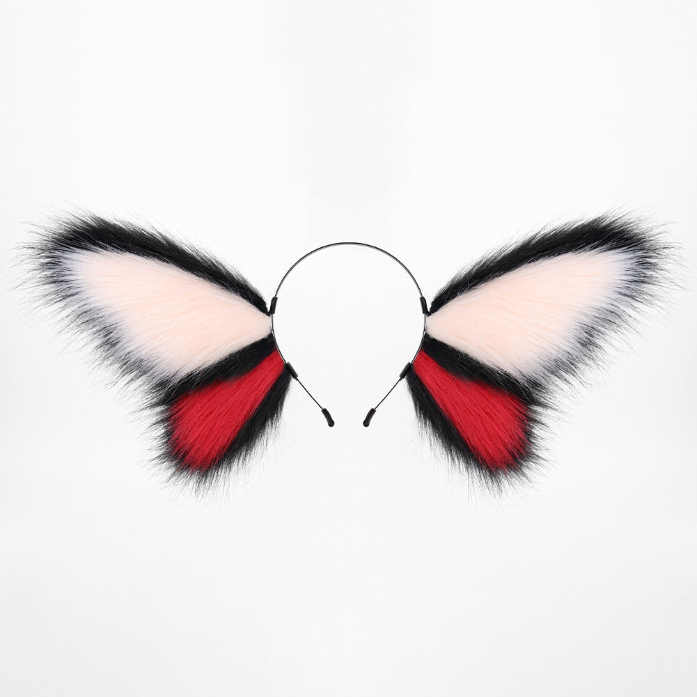 Monenjoy　胡蝶髪飾り　耳飾り　蝶のリボン　飾れる髪飾り　ふわふわ　アクセサリー　コスプレ道具　ハロウィン　GS1155 - Monenjoy