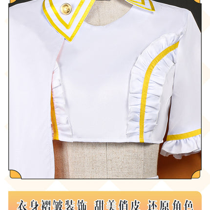 Monenjoy　前橋ウィッチーズ 　三俣 チョコ　コスプレ衣装　黄色　ライブ服　舞台服　コスチューム　魔女　　演出服GS1902