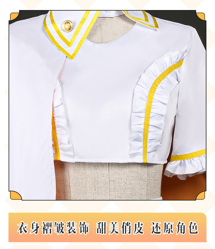 Monenjoy　前橋ウィッチーズ 　三俣 チョコ　コスプレ衣装　黄色　ライブ服　舞台服　コスチューム　魔女　　演出服GS1902