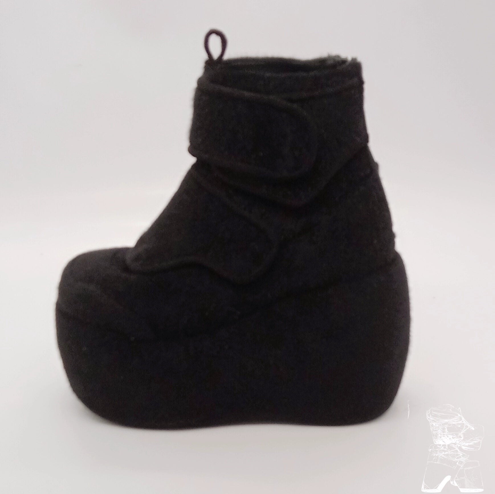 Monenjoy 　サイドゴアブーツ　厚底ブーツ　ロリータ　ゴスロリ　厚底パンプス　かわいい - Monenjoy