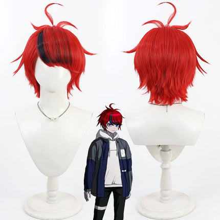 Monenjoy  HUNDRED LINE -最終防衛学園  澄野拓海   ボブカット ウィッグ コスプレ道具　ハンドレッド 　カツラ　イベント