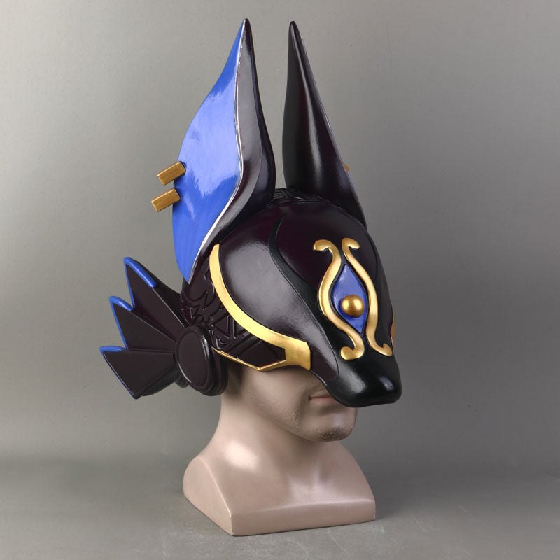 Monenjoy　原神　セノ　マスク　仮面　大マハマトラ　緘秘の裁き　七聖槍術　コスプレ道具 - Monenjoy