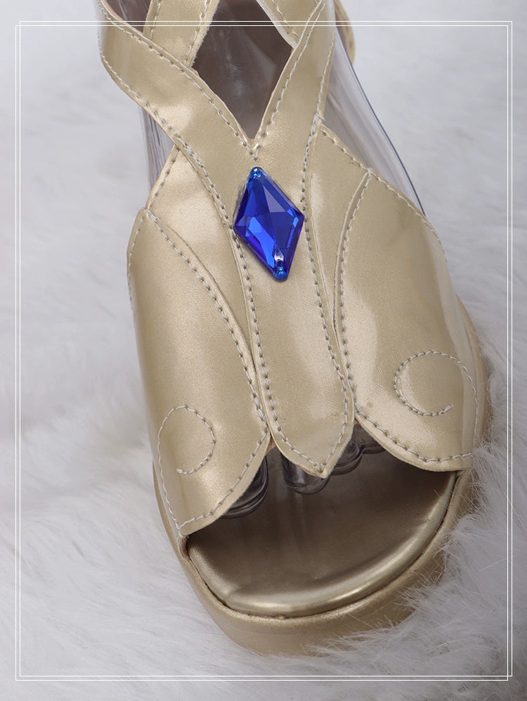 Monenjoy 崩壊スターレイル Dr.レイシオ 　コスプレ道具　サンダル　ブーツ　靴　オーダーメイド　GS1181 - Monenjoy