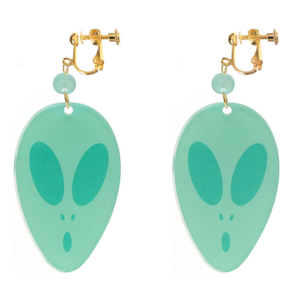 Monenjoy ダンダダン イヤリング　おもちゃ　綾瀬 桃 耳飾り　ピアス　あやせ もも アクセサリー　コスプレ道具 - Monenjoy