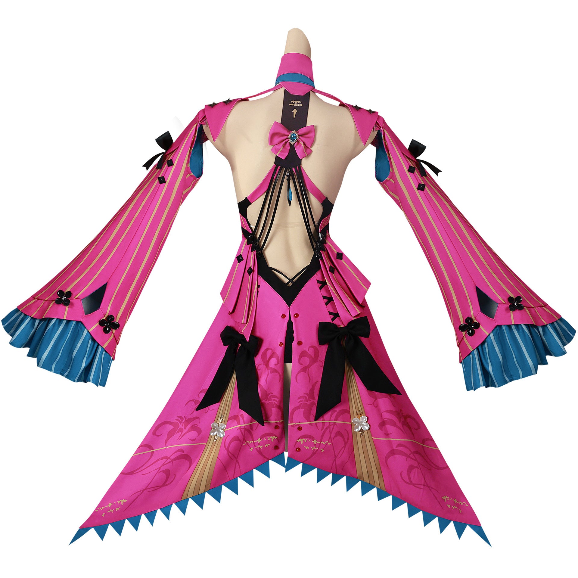 Monenjoy 鳴潮 カルロッタ Carlotta Montelli 　ワンピース　礼服　可愛い　コスプレ衣装　イベント　仮装 - Monenjoy