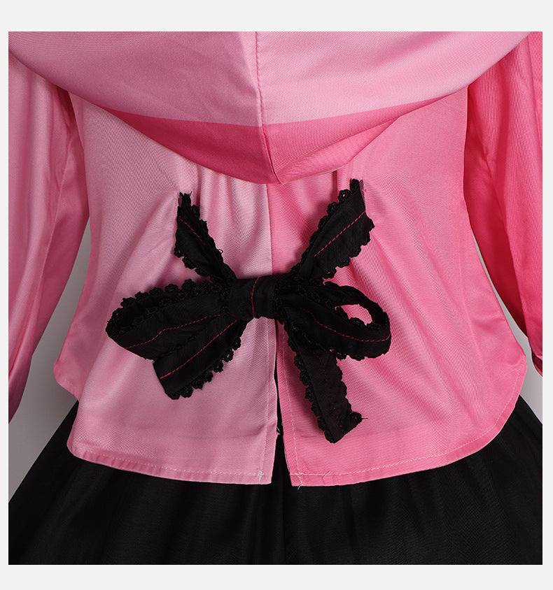 Monenjoy　桜ミク　コスプレ衣装　初音ミク　地雷系　可愛い　ワンピース　ドレス　コスチューム　SAKURA×SUBCULTURE 　学園祭