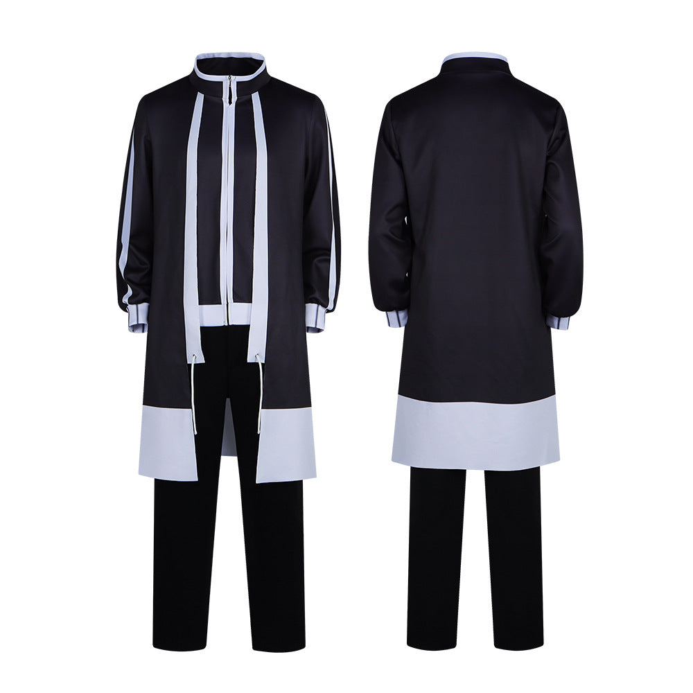 Monenjoy อะนิเมะ Tougen Anki Ichinose Shiki คอสเพลย์เครื่องแต่งกายเครื่องแบบสีดำ Rakshasa Academy Momotaro Enki เครื่องแบบทั้งหมด Usagi Jin Byobugaura Hoki Yabari Ikari 