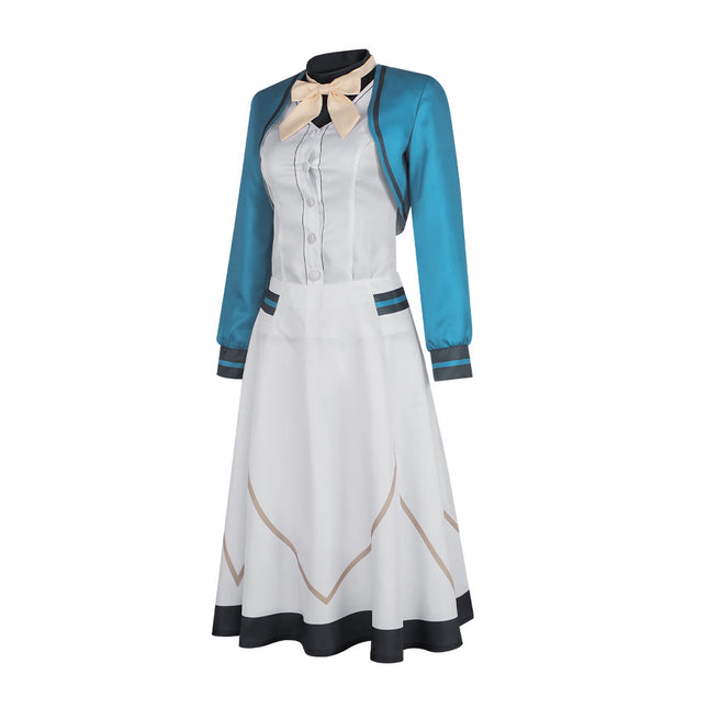 Monenjoy サイレント・ウィッチ　モニカ・エヴァレット　コスプレ衣装　魔術師　サイレント・ウィッチ 沈黙の魔女の隠しごと　ワンピース　
