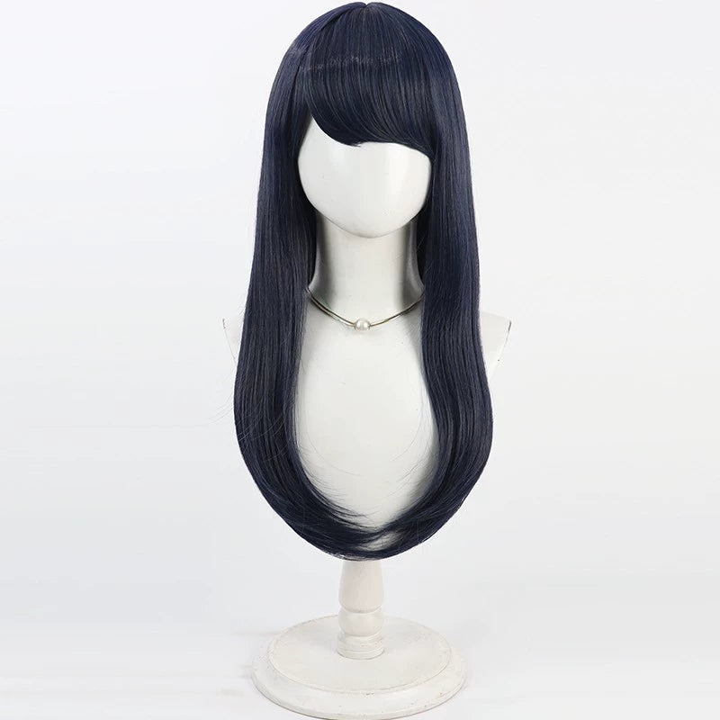 Monenjoy  HUNDRED LINE -最終防衛学園  雫原比留子 55cm  ウィッグ ショートヘア  コスプレ道具　ハンドレッド 　カツラ　イベント