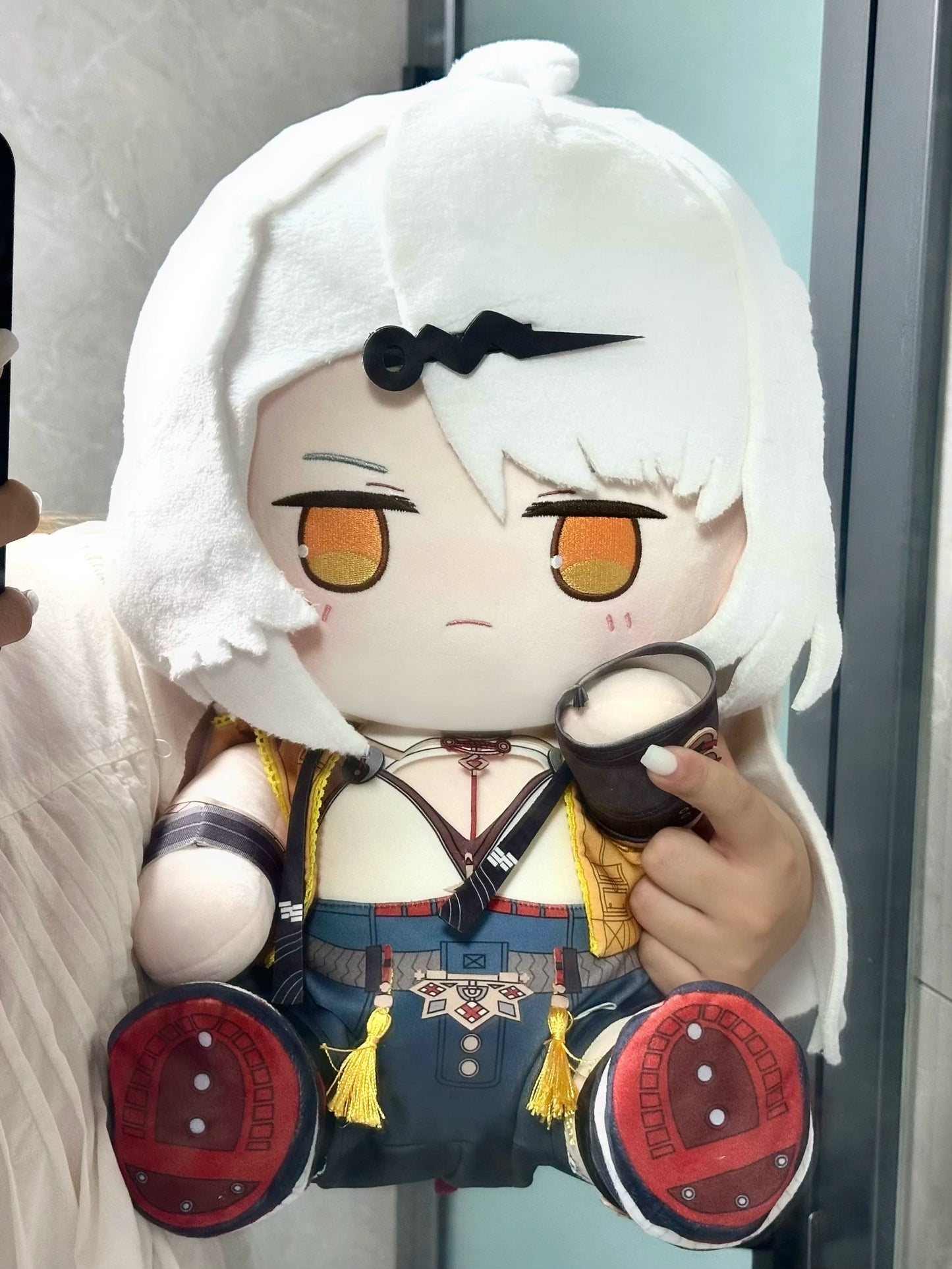 ゼンレスゾーンゼロ  イーシェン 綿人形　40cm　ぬいぐるみ　同人　萌えグッズ　着せ替え可 超ふわふわ 可愛い 同人グッズ Monenjoy