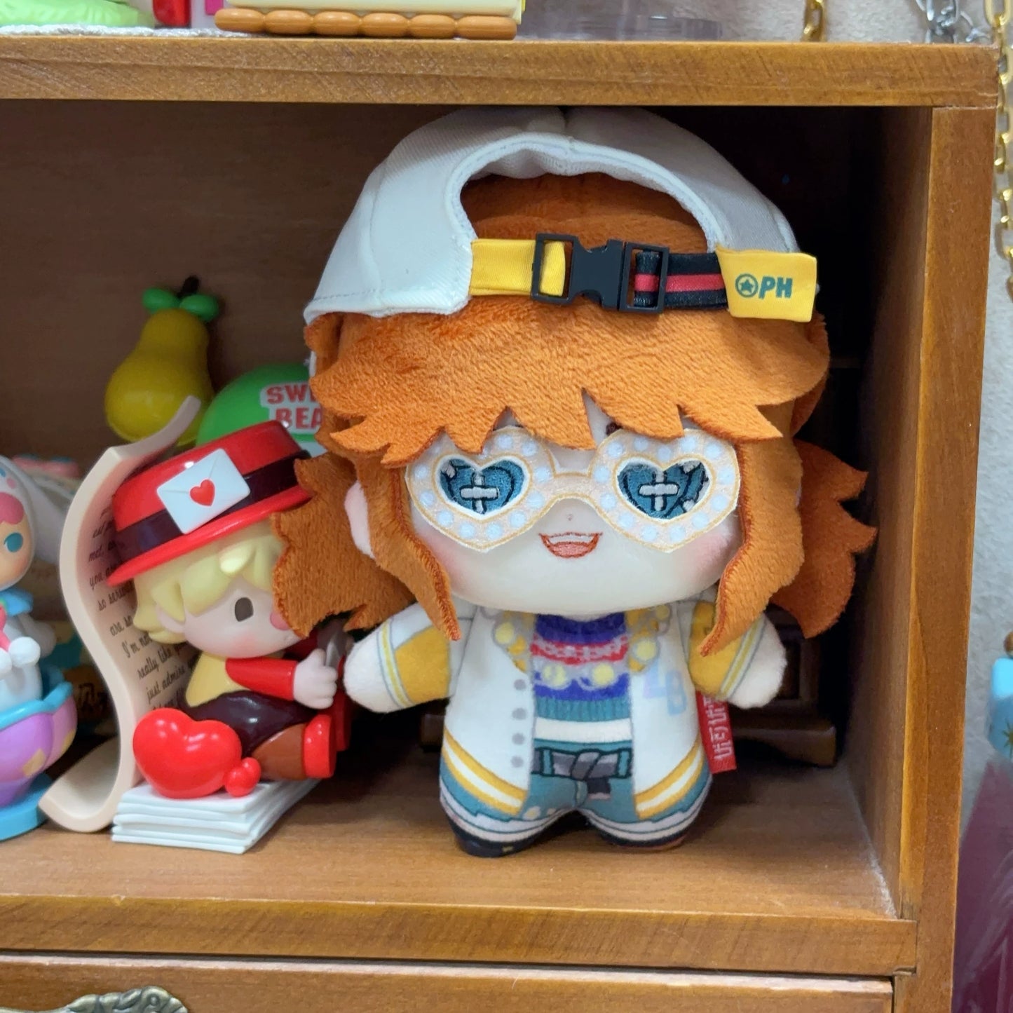 Monenjoy 第五人格 応援団 ぬいぐるみ 10cm 応援団-OPH.Lily アイデンティティ5 綿人形 帽子付　推し活 リリー・バリエル IdentityV 萌えグッズ 同人グッズ プレゼント