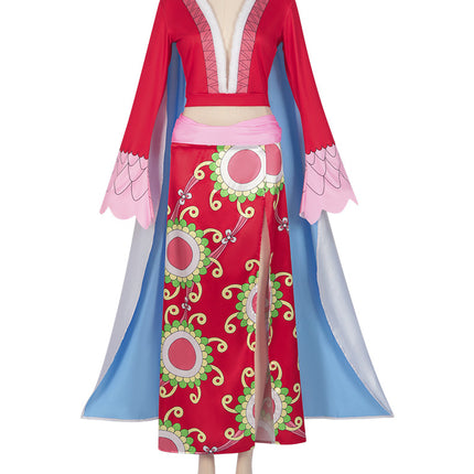 Monenjoy　onepiece　ワンピース　海賊女帝　ボア・ハンコック 九蛇海賊団　 船長　コスプレ衣装GS1267 - Monenjoy