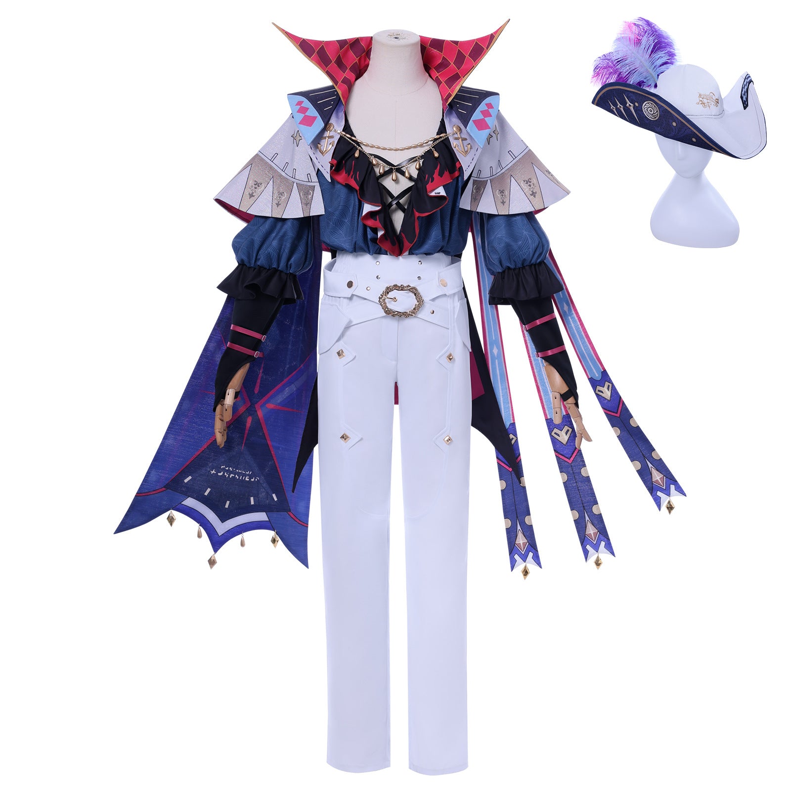 Monenjoy　鳴潮　ブラント　コスプレ衣装　帽子付　コスチューム　完全再現 - Monenjoy