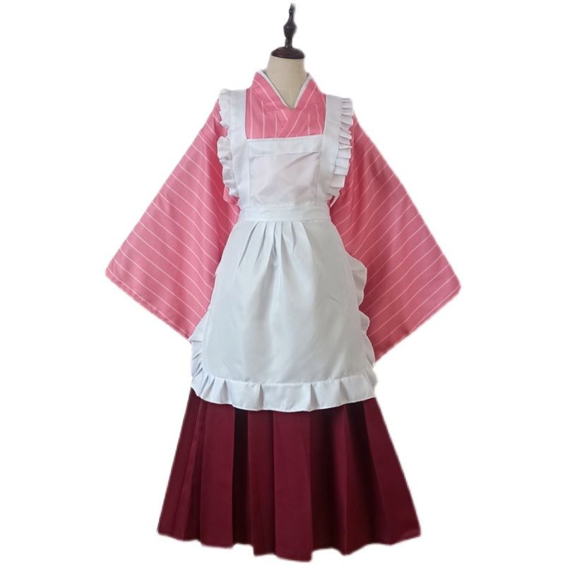 Monenjoy 小林さんちのメイドラゴン カンナ 和服　小林 トール コスプレ衣装　イベント　仮装 - Monenjoy