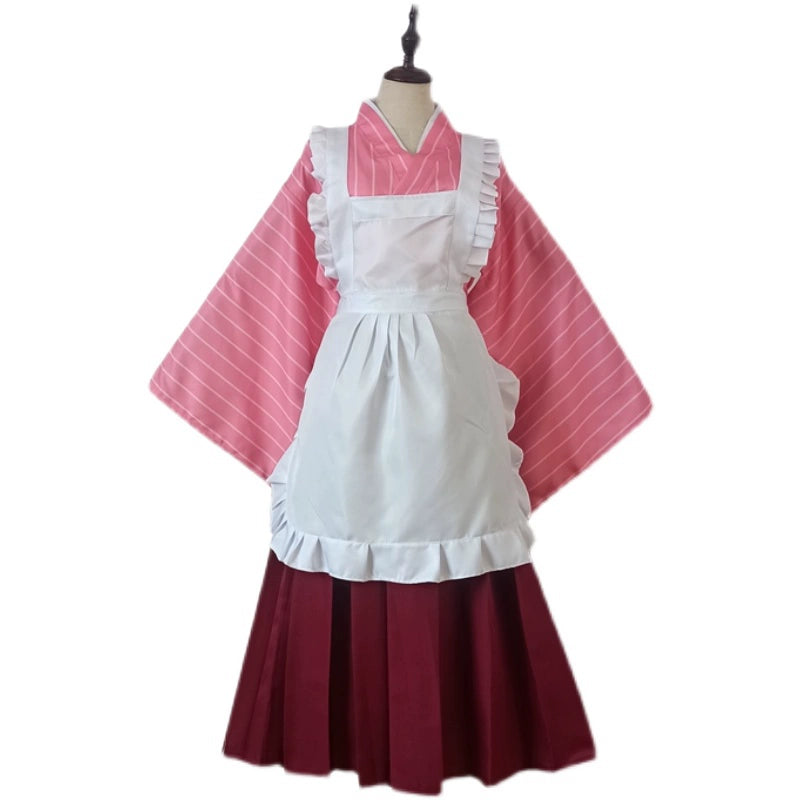 Monenjoy 小林さんちのメイドラゴン カンナ 和服　小林 トール コスプレ衣装　イベント　仮装 - Monenjoy