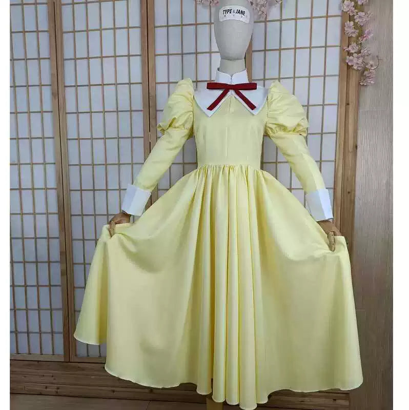 Monenjoy 桜蘭高校ホスト部　劇場版　宝積寺 れんげ　女子制服　お嬢様　ワンピース　ドレス　ユニフォーム　コスプレ衣装　イベント　制服