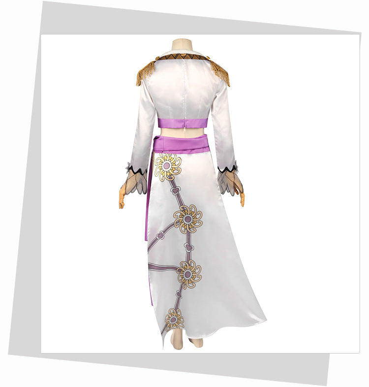 Monenjoy ONE PIECE　王下七武海　ボア・ハンコック　コスプレ衣装　海賊女帝　ワンピース　蛇姫　イベント　九蛇海賊団船長　コスチューム　GS1906