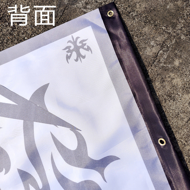 Monenjoy　Fate/Grand Flag　マスターライン Fate/stay night アルトリア・ペンドラゴン　旗面　旗幟（アーサー王） セイバー　アクセサリー　コスプレ道具　 - Monenjoy