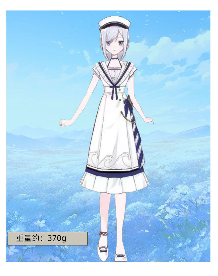 Monenjoy プロセカ 宵崎奏 コスプレ衣装　プロジェクトセカイ　セーラー服　ワンピース　feat.まるもふびより　イベントGS1326 - Monenjoy