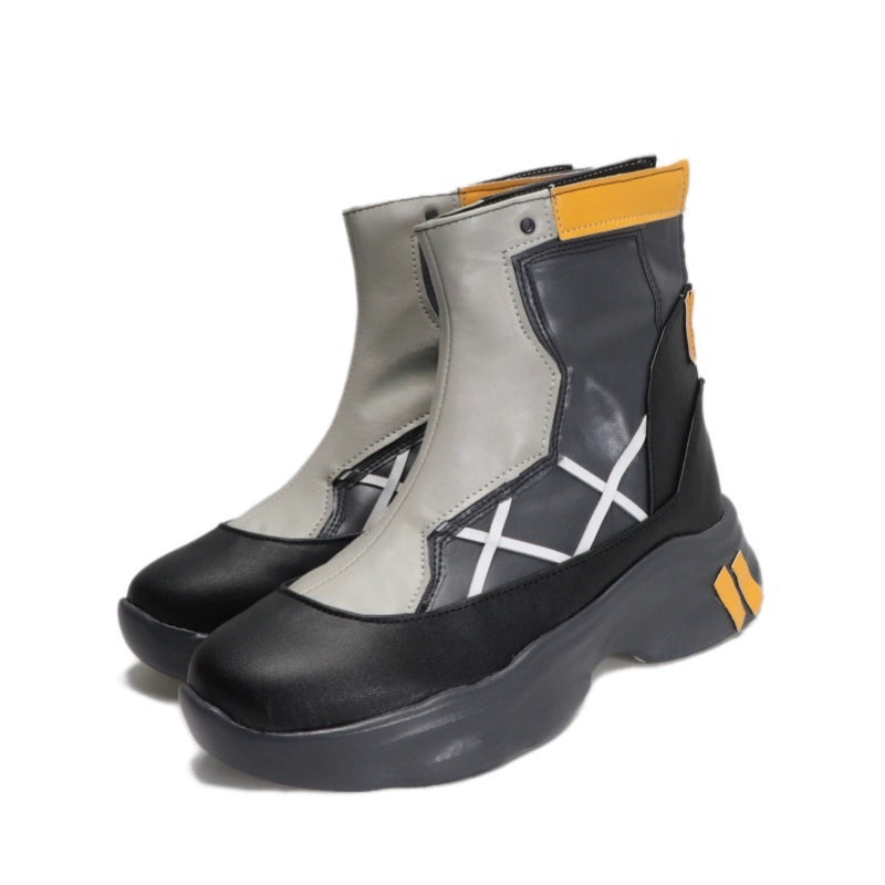 Monenjoy ゼンゼロ トリガー コスプレシューズ　ブーツ　オボルス小隊　ゼンレスゾーンゼロ　コスプレ道具GS1208 - Monenjoy