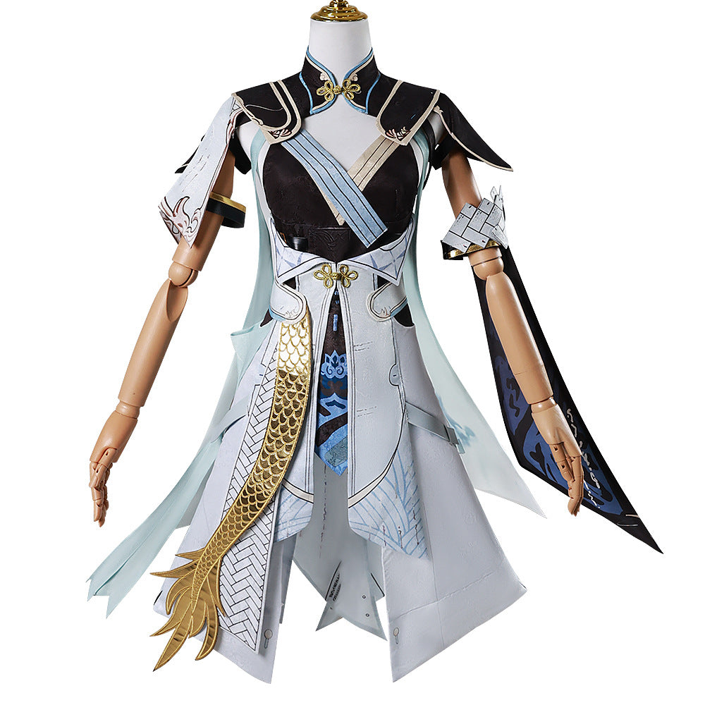 「在庫限り・完売次第終了」Monenjoy　鳴潮 今汐　コスプレ衣装　こんし　Jinhsi　ワンピース　漂泊者　コスチューム　ドレスGS1920