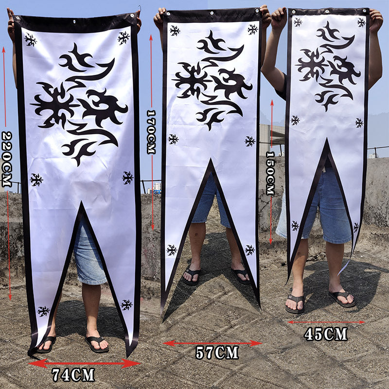 Monenjoy　Fate/Grand Flag　マスターライン Fate/stay night アルトリア・ペンドラゴン　旗面　旗幟（アーサー王） セイバー　アクセサリー　コスプレ道具　 - Monenjoy