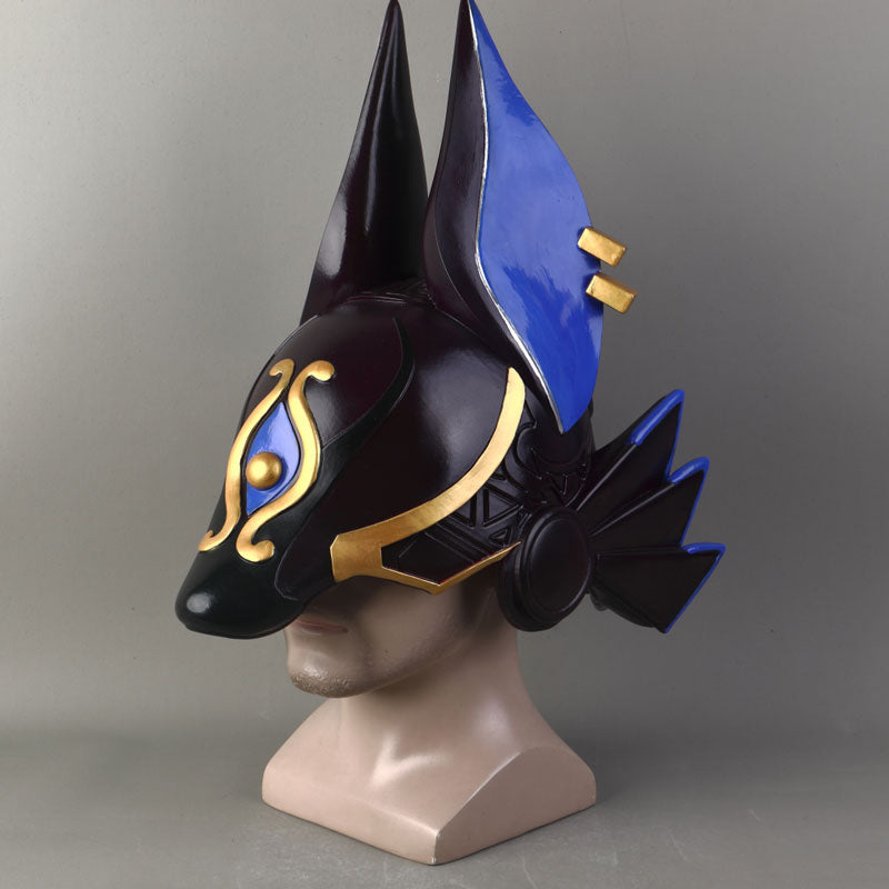 Monenjoy　原神　セノ　マスク　仮面　大マハマトラ　緘秘の裁き　七聖槍術　コスプレ道具 - Monenjoy