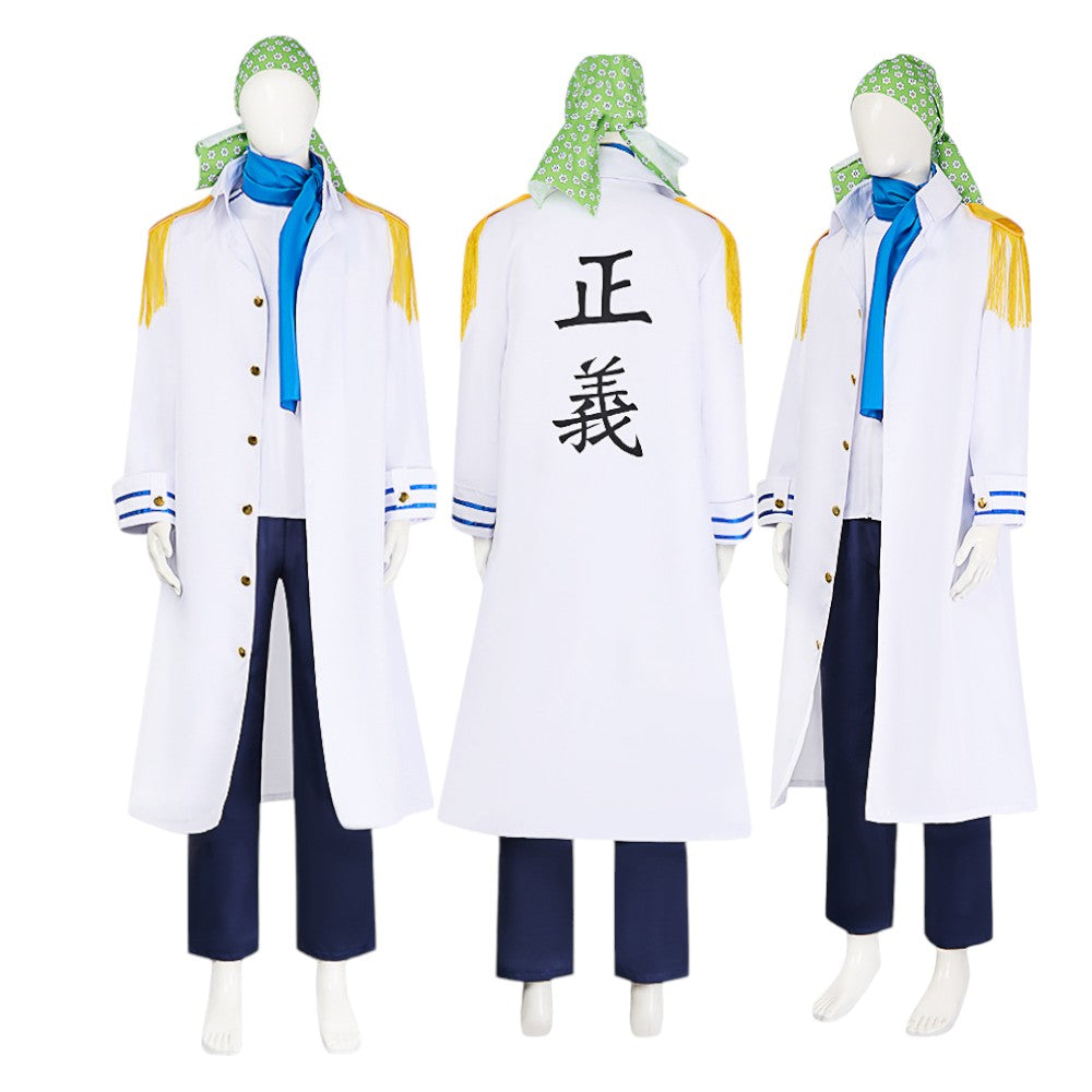 Monenjoy ONE PIECE コビー コスプレ衣装　イベント　海軍本部 　仮装　 - Monenjoy