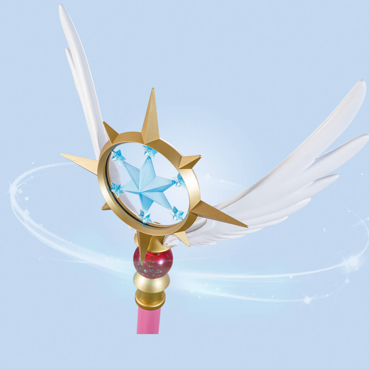 「限定販売」monenjoy カードキャプターさくら 夢の杖（ゆめのつえ）　木之本 桜　封印の杖　クロウカード　樹脂製　コスプレ道具 - Monenjoy