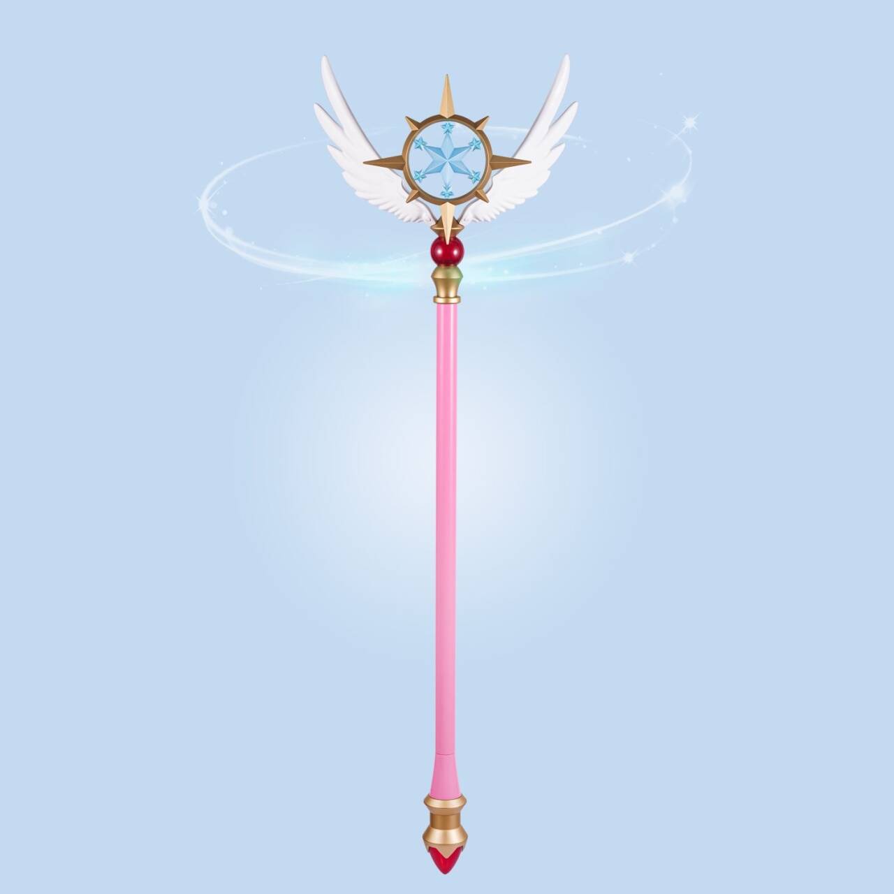 「限定販売」monenjoy カードキャプターさくら 夢の杖（ゆめのつえ）　木之本 桜　封印の杖　クロウカード　樹脂製　コスプレ道具 - Monenjoy