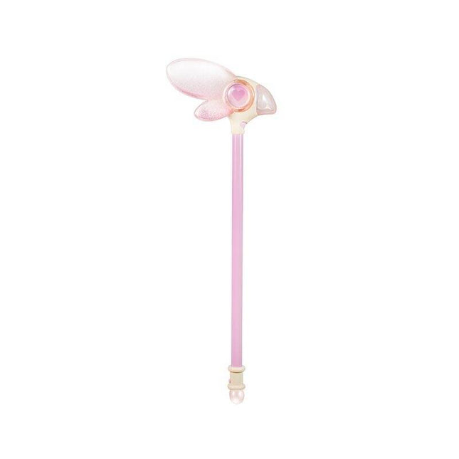 「限定販売」monenjoy カードキャプターさくら 　木之本 桜　2次元　透明感　封印の杖　流砂モデル、尾部発光仕様 クロウカード　樹脂製　コスプレ道具 - Monenjoy