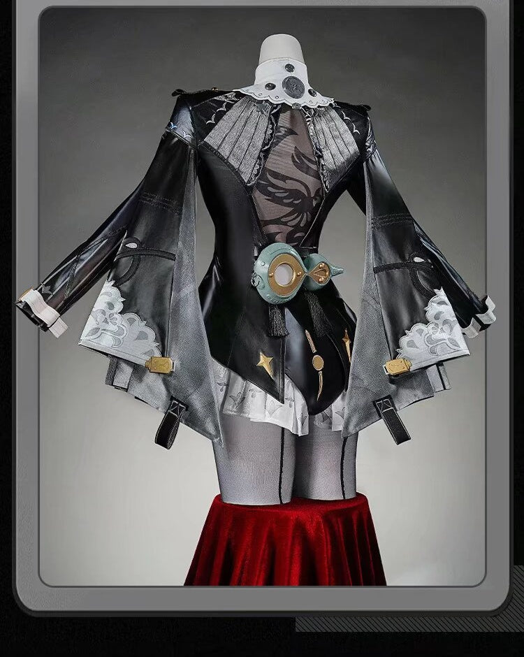 Monenjoy　ゼンレスゾーンゼロ　 イーシェン コスプレ衣装　儀玄　墨まとう影の足跡 　新衣装　黒色　ゼンゼロ　雲霞の行き着く処 ZZZ　YiXuan　コスプレ衣装　イベント　仮装　ハロウィン