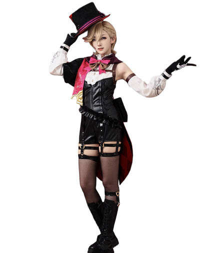 Monenjoy　原神　フォンテーヌ　リネ　神の目 コスチューム　衣装　ハロウィン　クリスマス　衣装　イベント　変装　cosplay　男女兼用 - Monenjoy