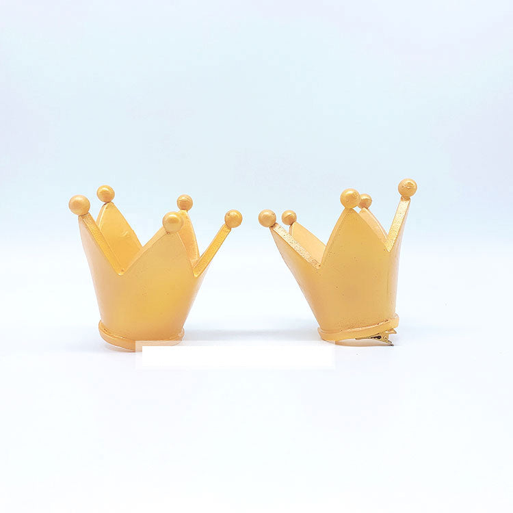 Monenjoy ツイステ コスプレ道具 リドルの王冠 リドル・ローズハート クラウン 髪飾り シャーククリップ固定 PU製　撮影道具　コスチューム　イベント　仮装　ハロウィン - Monenjoy