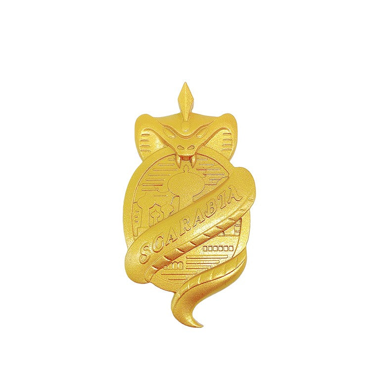 Monenjoy ツイステ コスプレ道具　ブローチ 制服 校章 腕章 ピンバッジ　PU製　撮影道具　コスチューム　イベント　仮装　ハロウィン　学園祭　周年祭　おもちゃ - Monenjoy