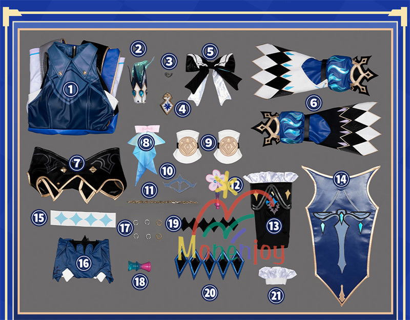 Monenjoy　崩壊スターレイル ケリュドラ　コスプレ衣装　 Cerydra　コスチューム　翼別途追加　ハロウィン　イベント　法杖が別途追加