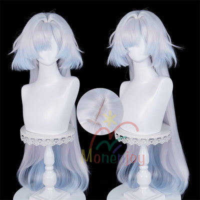 Monenjoy 鳴潮 モーニエ コスプレ 100cm ウィッグ　MORNYE カツラ 鬘　耐熱ウィッグ マットシルク 自然感　仮装 MONENJOY