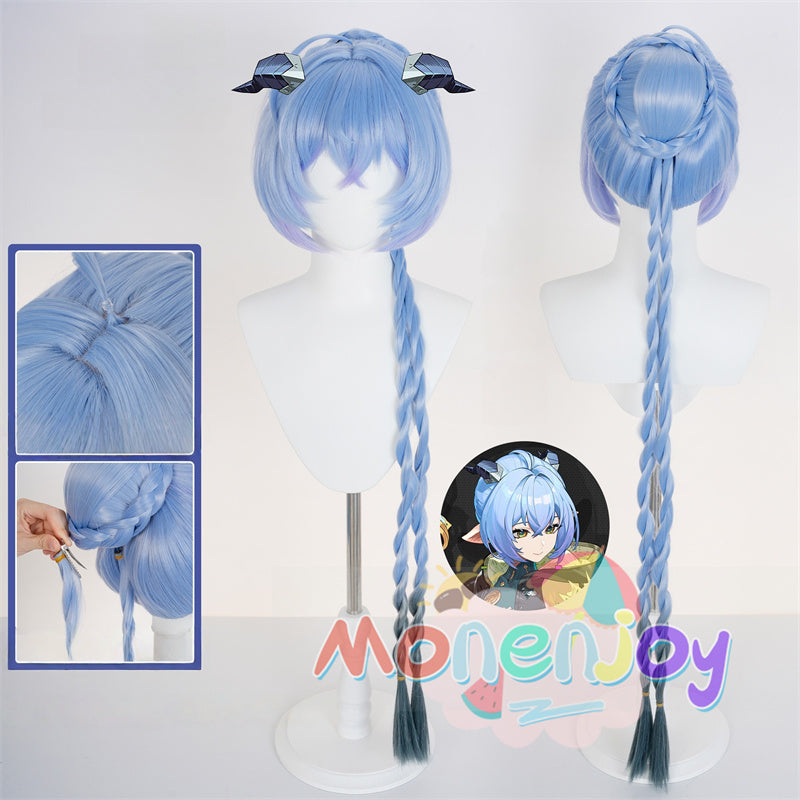 Monenjoy　ゼンゼロ　リュシア ウィッグ　85cm　鬘　ゼンレスゾーンゼロ　怪啖屋　カツラ　イベント　gswig011