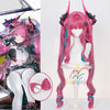 Monenjoy　アークナイツ：エンドフィールド　イヴォンヌ　ウィッグ　85cm　かつら　コスプレ道具　