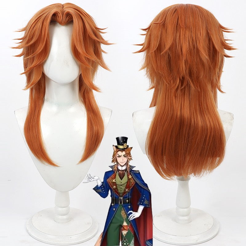 Monenjoy ディズニーツイステッドワンダーランド コスプレウィッグ　リアル 鬘　 ツイステ 　カツラ　イベント 耐熱 ヘアアイロンOK