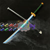 Monenjoy　鬼滅の刃　日輪刀　時透 無一郎　104cm　光る刃　スモークバージョン 日の呼吸の剣士　8色カラーチェンジ 　コスプレ道具　武器モデル　おもちゃ
