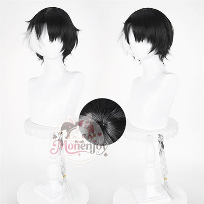 Monenjoy 鳴潮 景燃 コスプレウィッグ 100cm 耐熱ロングカツラ 高品質 自然感 フリーサイズ Wuthering Waves Wig Cosplay