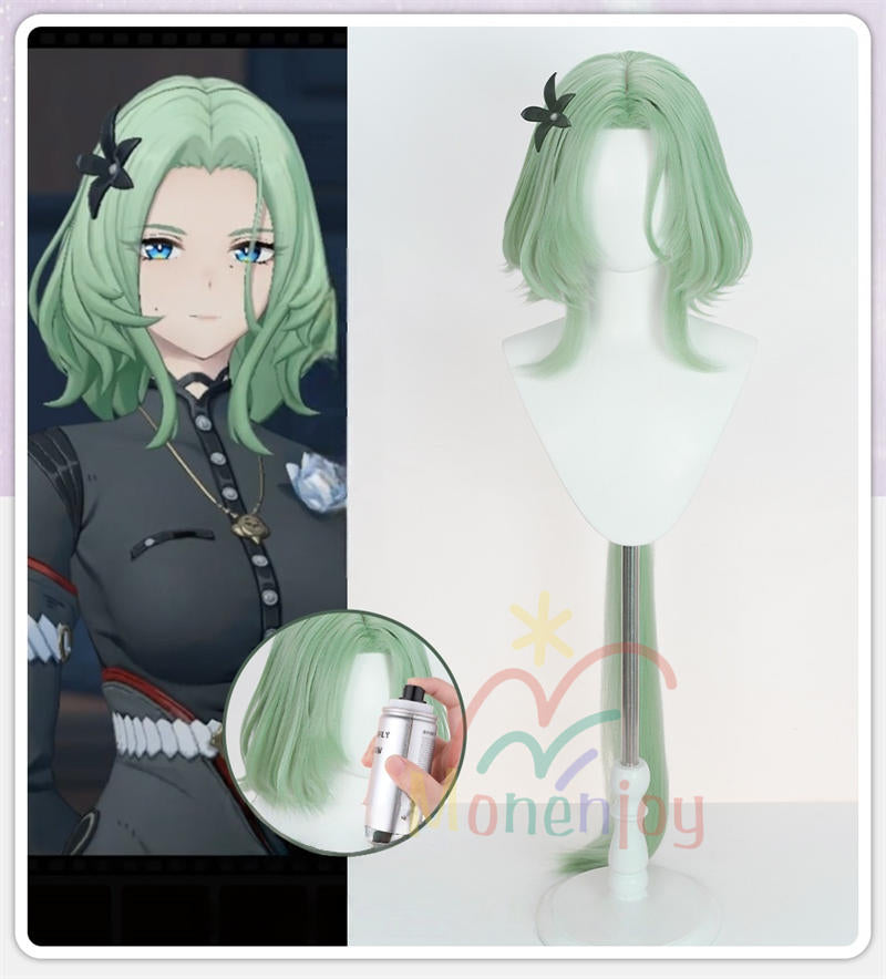 Monenjoy  ゼンレスゾーンゼロ　イゾルデ ウィッグ　120cm　鬘　Isolde　ゼンゼロ/ZZZ　コスプレ道具　