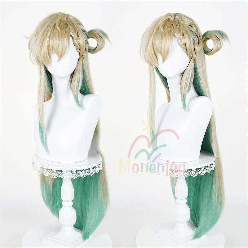 Monenjoy　鳴潮　リンネー　90cm　ウィッグ　コスプレ道具　アクセサリー　カツラ　鬘　クリスマス