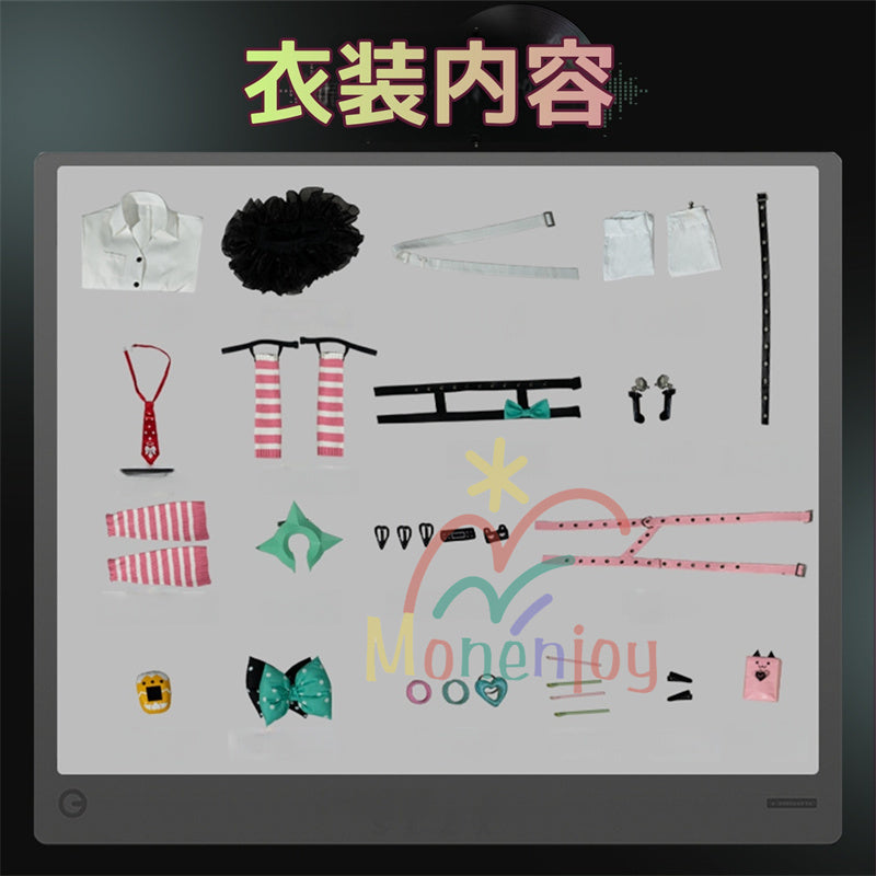 Monenjoy　ゼンレスゾーンゼロ　大天使　千夏　大天使　レミエル ゼンゼロ　千夏蕾咪　バーチャルアイドル　コスプレ　ChinatsuRemiel　コスプレ衣装 拡声器スピーカー+鞄追加